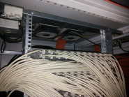 Server- und Netzwerk Rack Reinigung