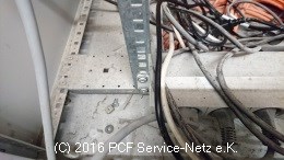Reinigung Server Rack und Netzwerk-Schrank